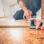 Cork flooring